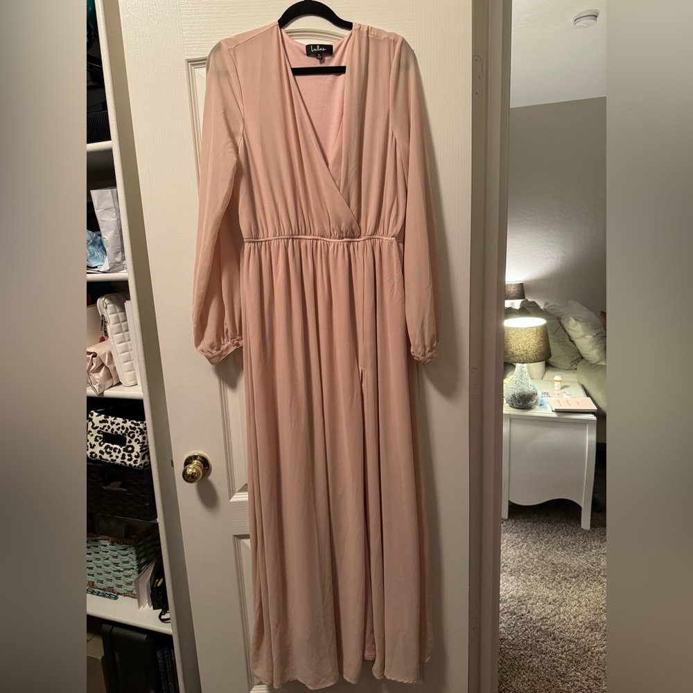 Floor length dress